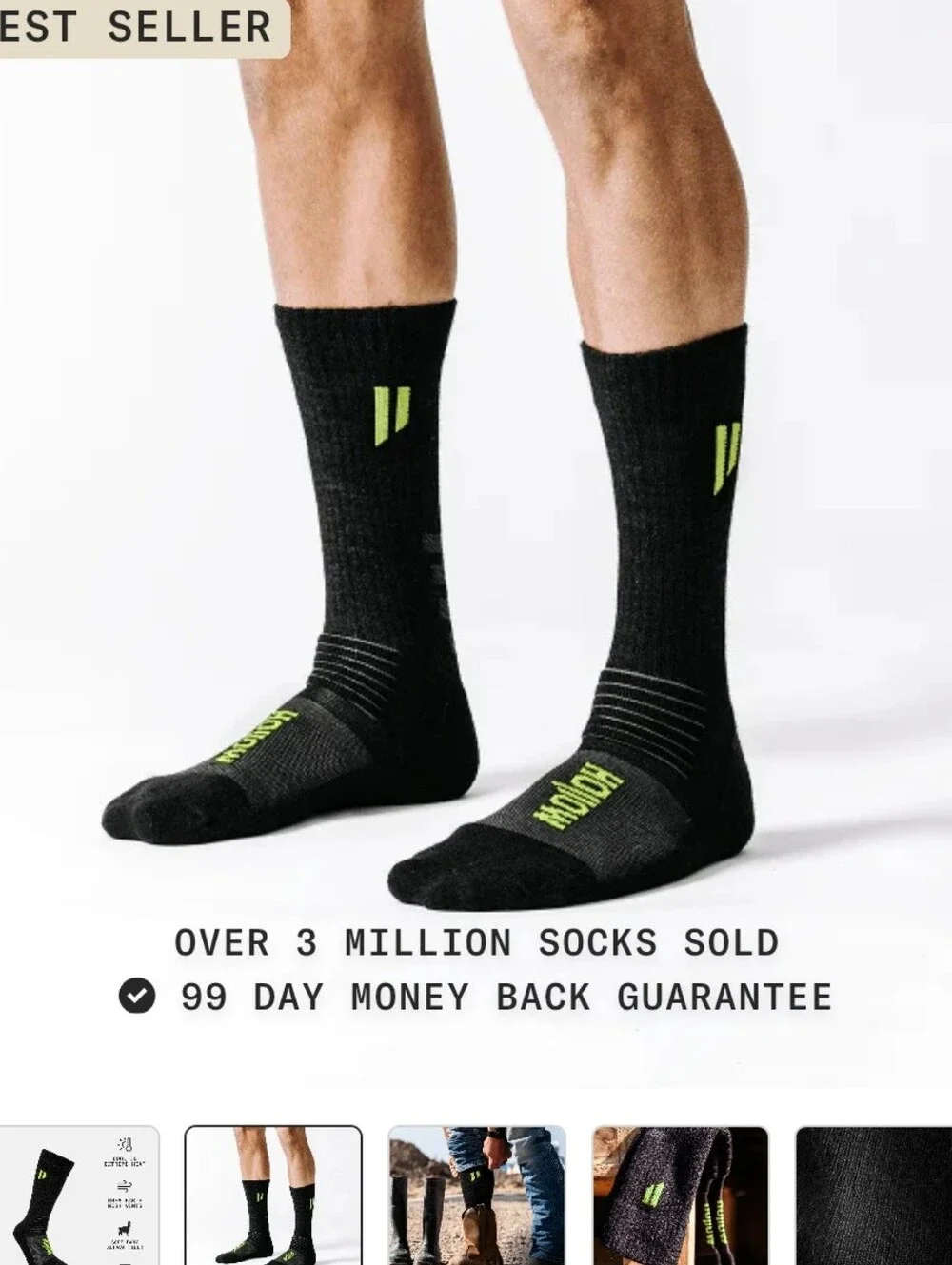 HOLLOW TRADES SOCK - NWT L